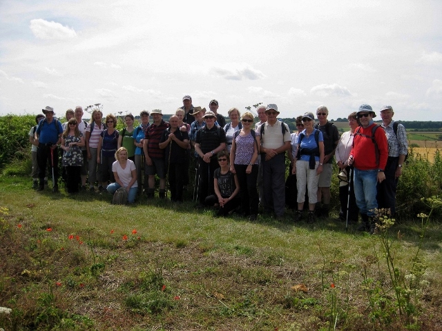 The group after coffee break